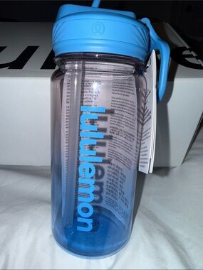 NWT Back to Life Clear Bottle